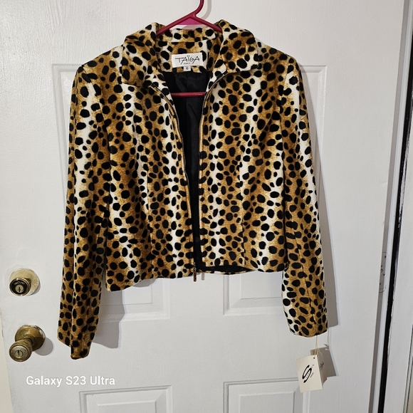 Leopard print jacket new with tags - Picture 3 of 7